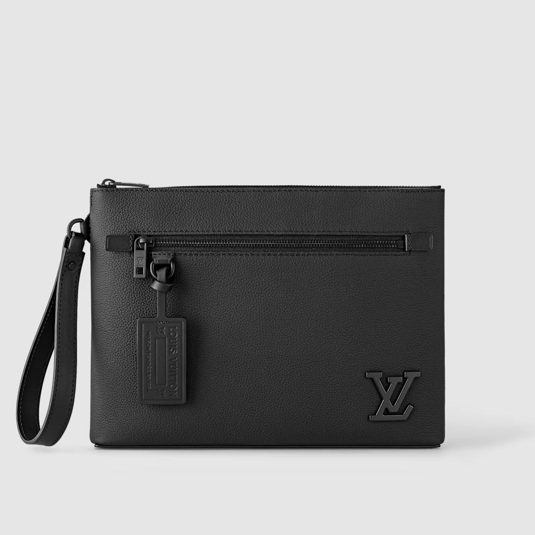 Túi Louis Vuitton Takeoff Pouch Nam Đen